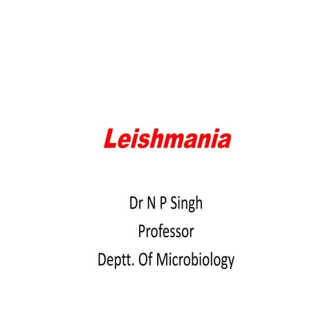 Leishmaniasis