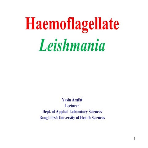 Leishmaniasis 