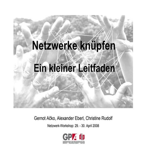 Kleiner Leitfaden f. soz. Netzwerke