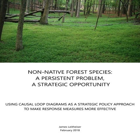 Leitheiser   strategic approach to non native forest species 2018