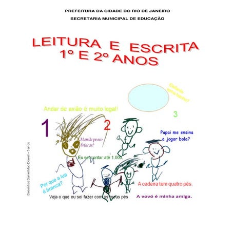 Leitura e escrita 1º e 2º anos iza_locatelli_2011