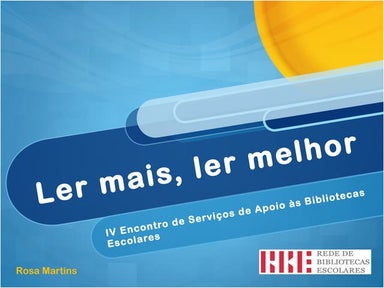 Ler mais, ler melhor