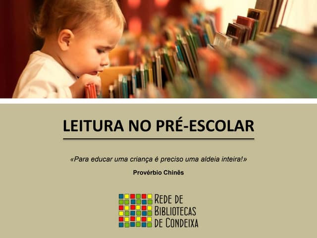 Leitura no Pré-Escolar