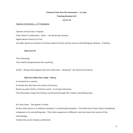 Example presentation script | DOCX