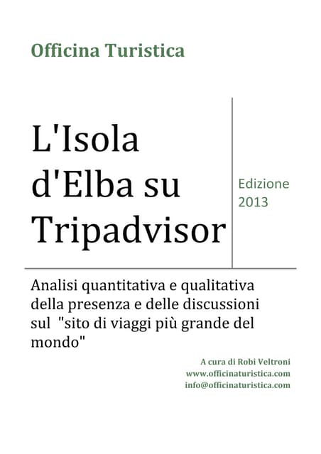 Lelba Su Tripadvisor Edizione 2013 Robi Veltroni