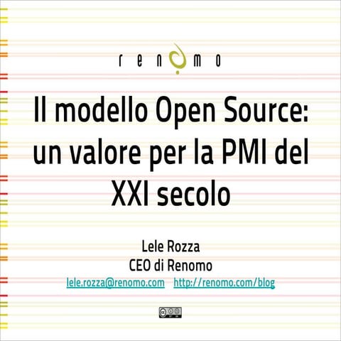 Open Source e vantaggio competitivo per le imprese