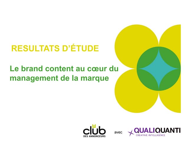 Le management du brand content  par...