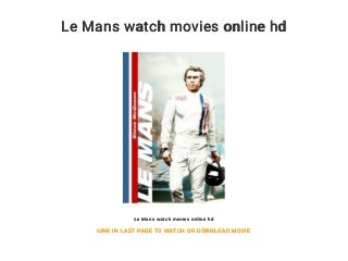 sexe sur le mans