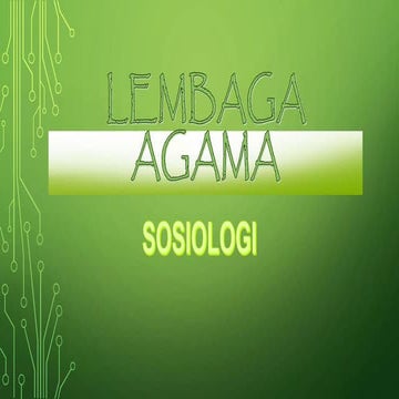 LEMBAGA AGAMA