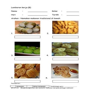 Lembaran kerja (b)