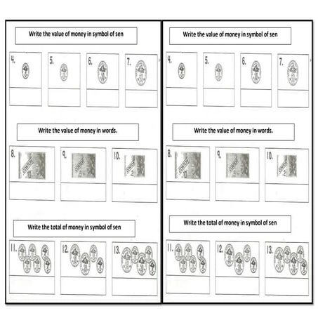 Lembaran Kerja Tahun1 Nilai Wang