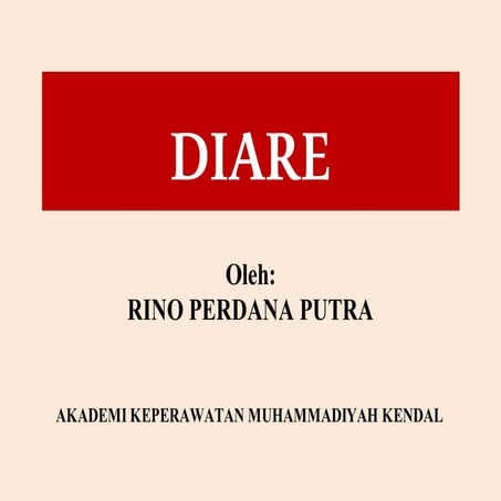 Lembar Balik Gastroenteritis/ Diare