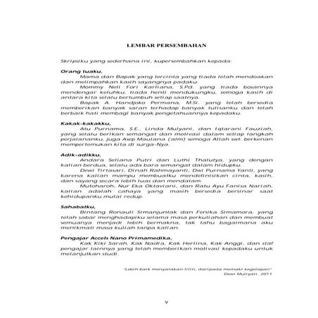 Lembar persembahanskripsi