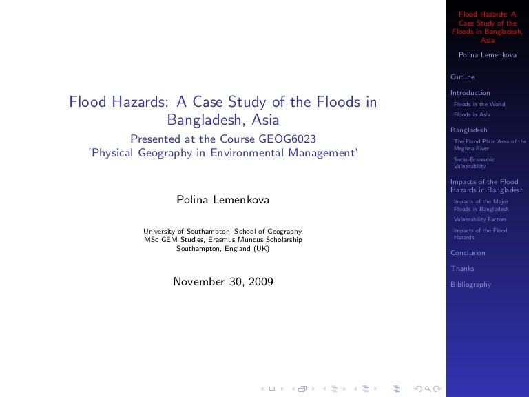 Bangladesh flood action plan case study picture