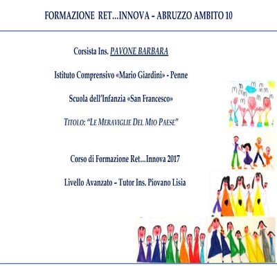 Le meraviglie del mio paese