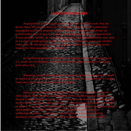 Le meurtre de la ruelle