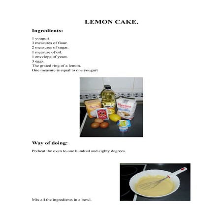 Lemon cake by Lara 