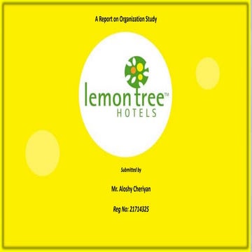 Lemon tree hotels print
