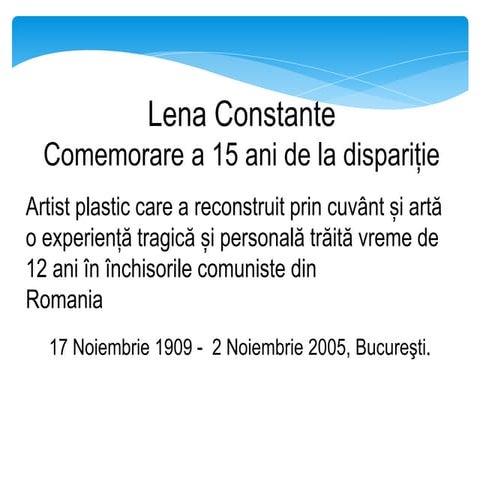 Lena Constante