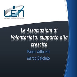 Le associazioni di volontariato, su...