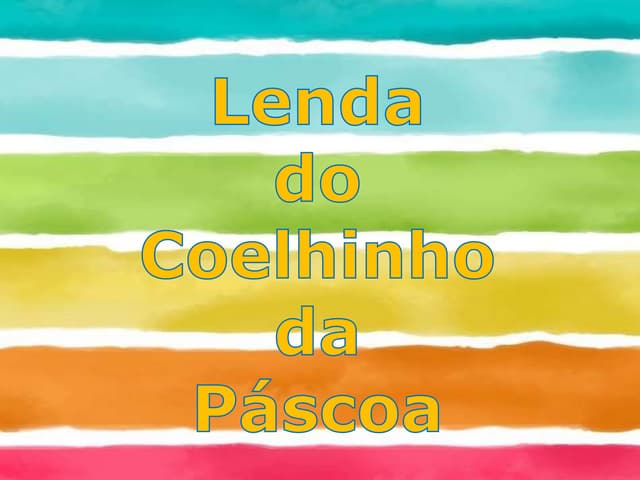 Lenda do Coelho da Páscoa