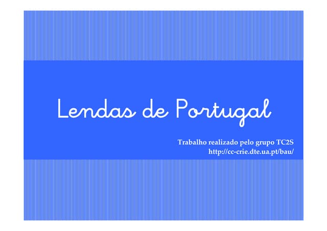 Lendas de-portugal