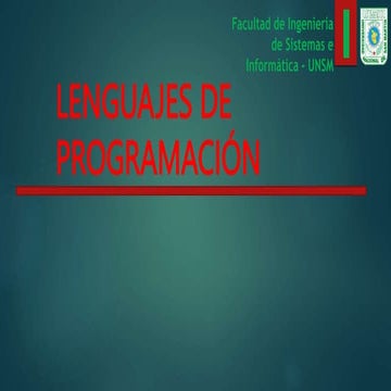 Lenguaje De Programación | PPT