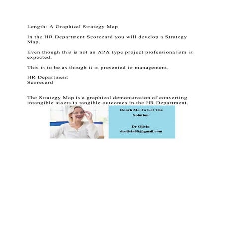 Length A Graphical Strategy MapIn the HR Department Scorecard y.docx