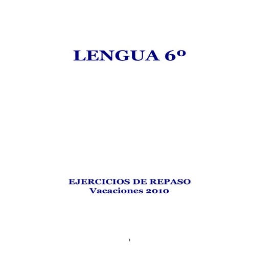 Lengua 6º verano_ejercicios