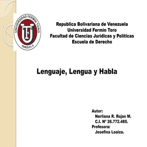 MAPA CONCEPTUAL SOBRE LA LENGUA, EL LENGUAJE Y EL HABLA. | DOCX