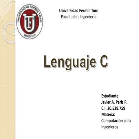 Lenguaje c1