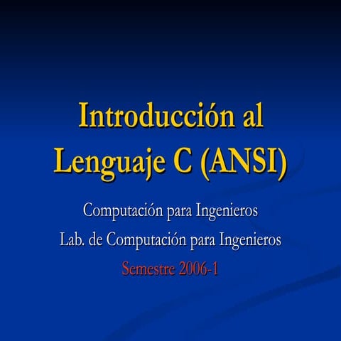 Lenguajec diapositivas