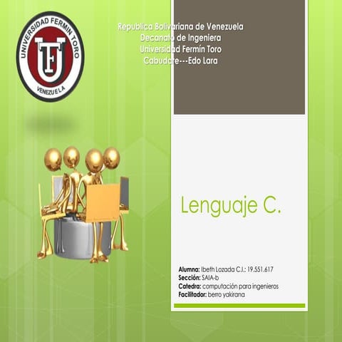 Lenguaje c ibeth lozada