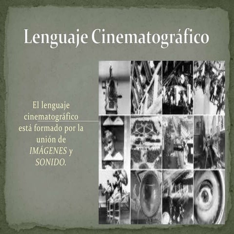 Lenguaje cinematográfico