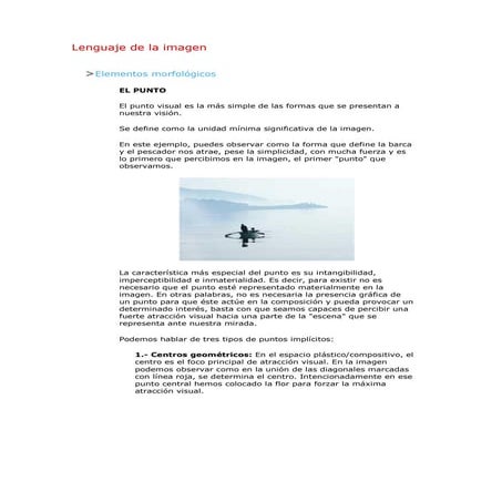 Lenguaje de la imagen