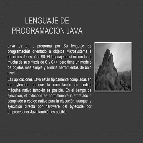Lenguaje de programación java