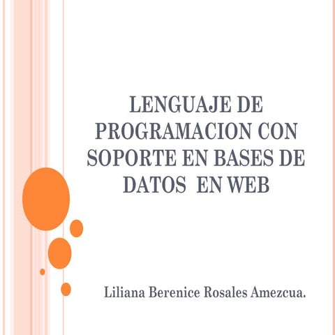 Lenguaje de programacion con so