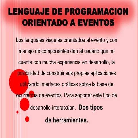 Lenguaje de programacion orientado a eventos