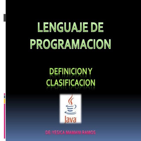 Lenguaje de programacion yesica m.r