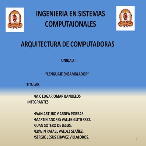 Lenguaje Ensamblador