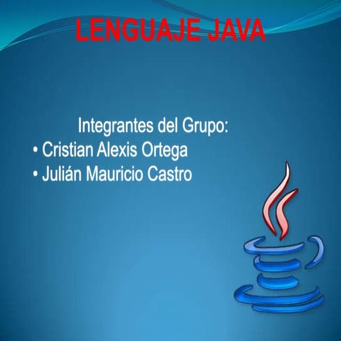 Lenguaje Java