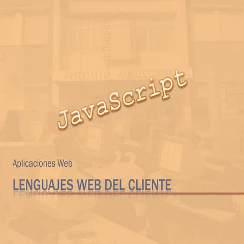 Lenguaje javascript