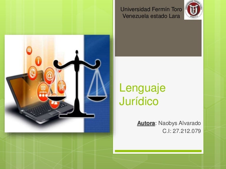 Lenguaje jurídico