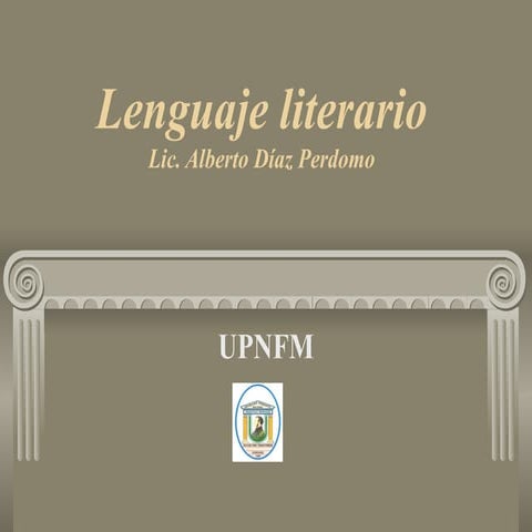 Lenguaje literario