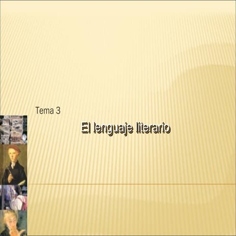 Lenguaje literario