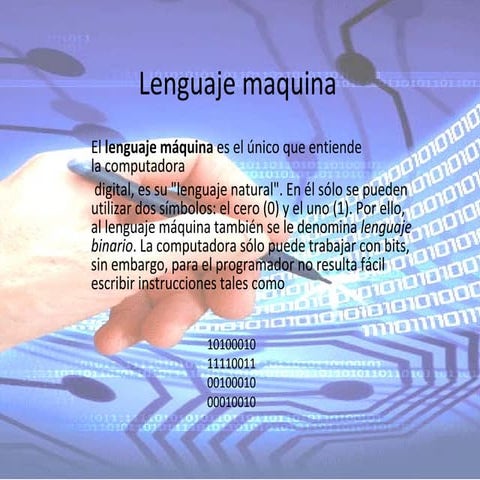 Lenguaje maquina