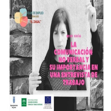 Mini Guía "La comunicación no verbal y su importancia en las entrevistas de t...