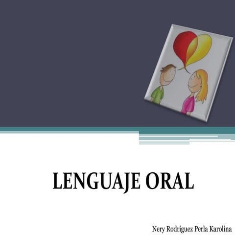 Lenguaje oral