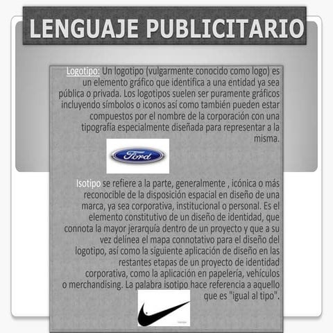 Lenguaje publicitario