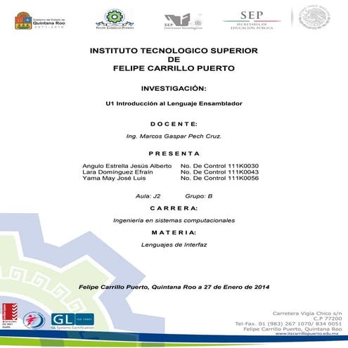 Lenguajes de interfaz